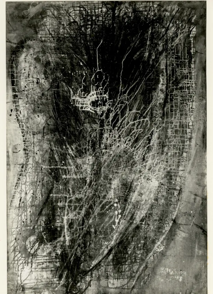 Fotografia Ferruzzi , Schulze Wols, Alfred Wolfgang Otto - sec. XX - Composizione - Manhattan , fronte