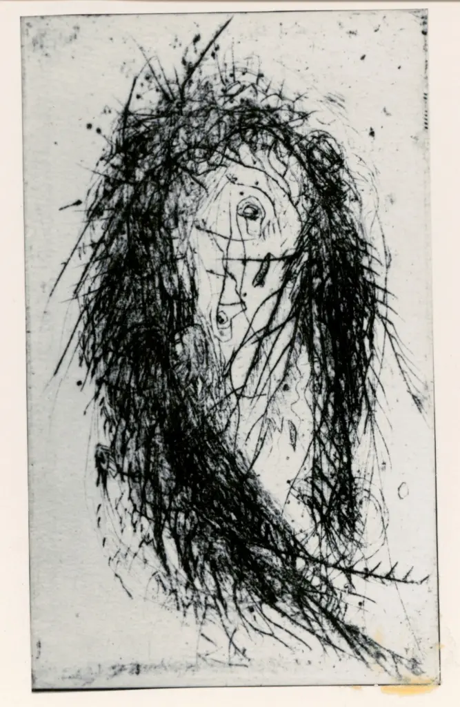 Fotografia Ferruzzi , Schulze Wols, Alfred Wolfgang Otto - sec. XX - Puntasecca , fronte