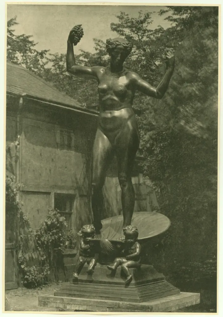 Anonimo , Wrba, Georg - sec. XX - Brunnen-figur , fronte