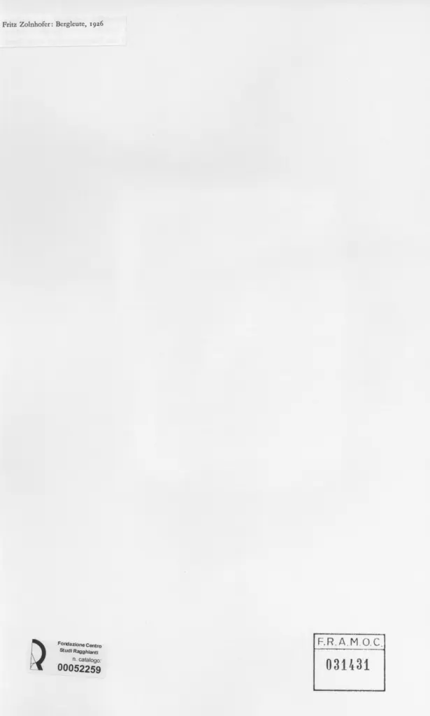 Anonimo , Zolnhofer, Fritz - sec. XX - Bergleute , retro