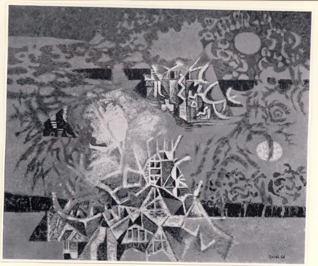 Anonimo , Ghika, Nicolas - sec. XX - Reflections , fronte