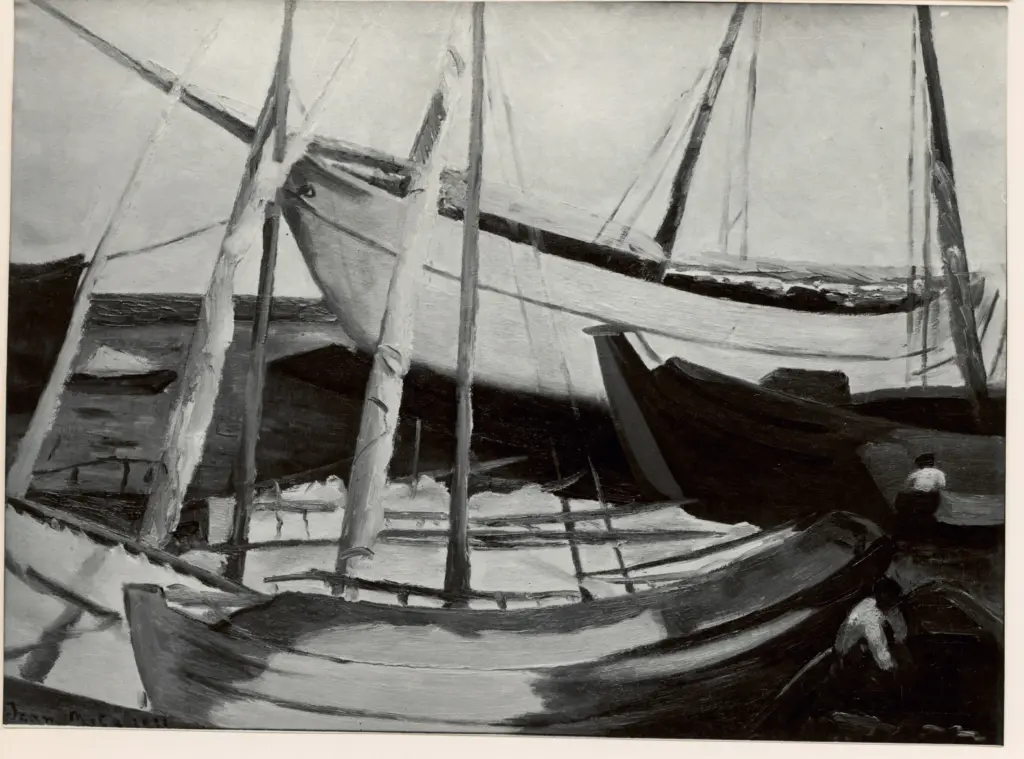 Fotografia Ferruzzi , Mitarachi, Giovanni - sec. XX - Velieri , fronte