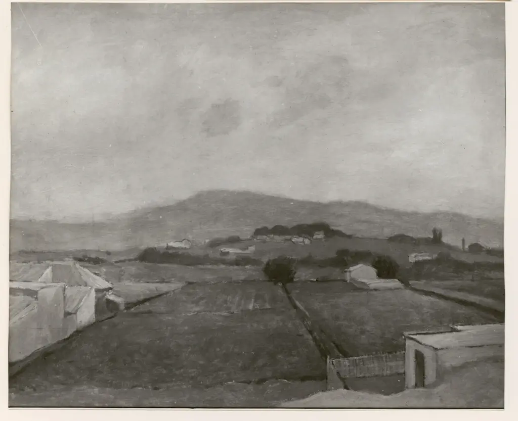 Fotografia Ferruzzi , Rodocanachi, Paolo - sec. XX - Pioggia in attica , fronte