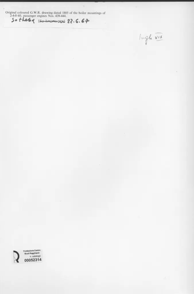 Anonimo , Anonimo inglese; sec. XIX , retro