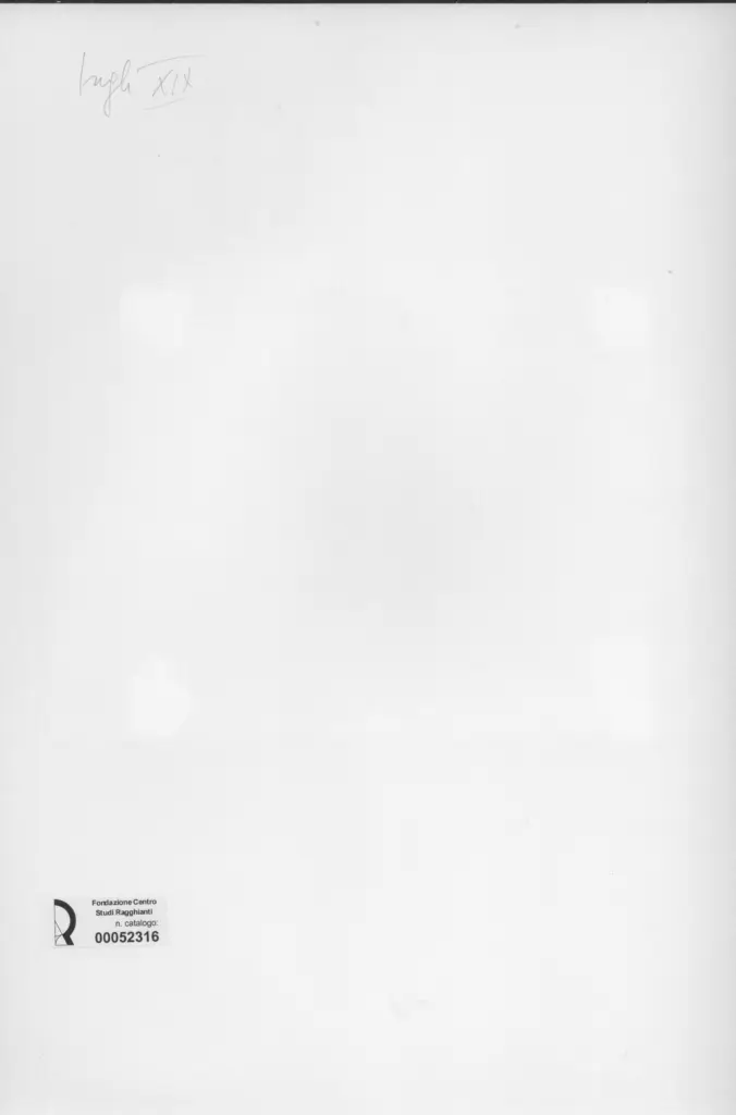 Anonimo , Anonimo inglese sec. XIX , retro