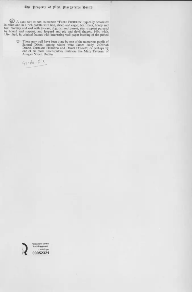 Anonimo , Anonimo tedesco , retro