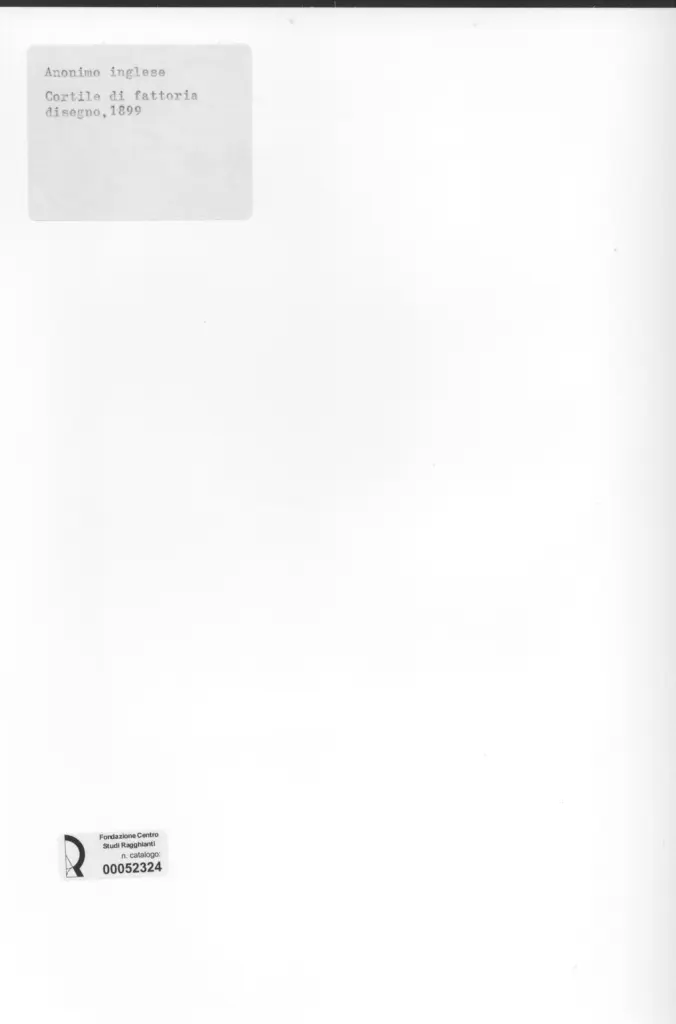 Anonimo , Anonimo inglese sec. XIX , retro