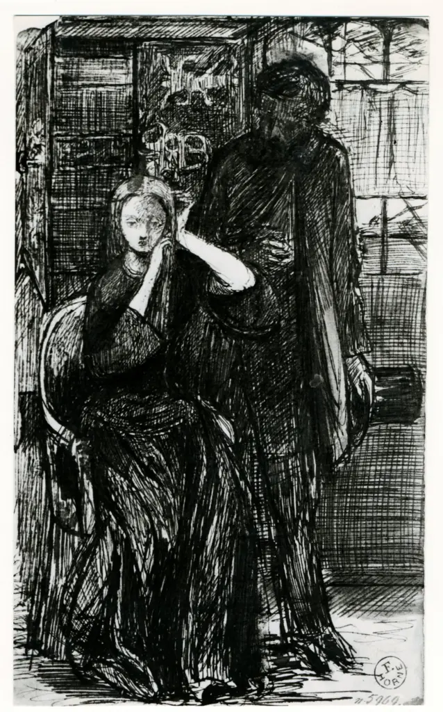 Anonimo , Anonimo inglese sec. XIX , fronte