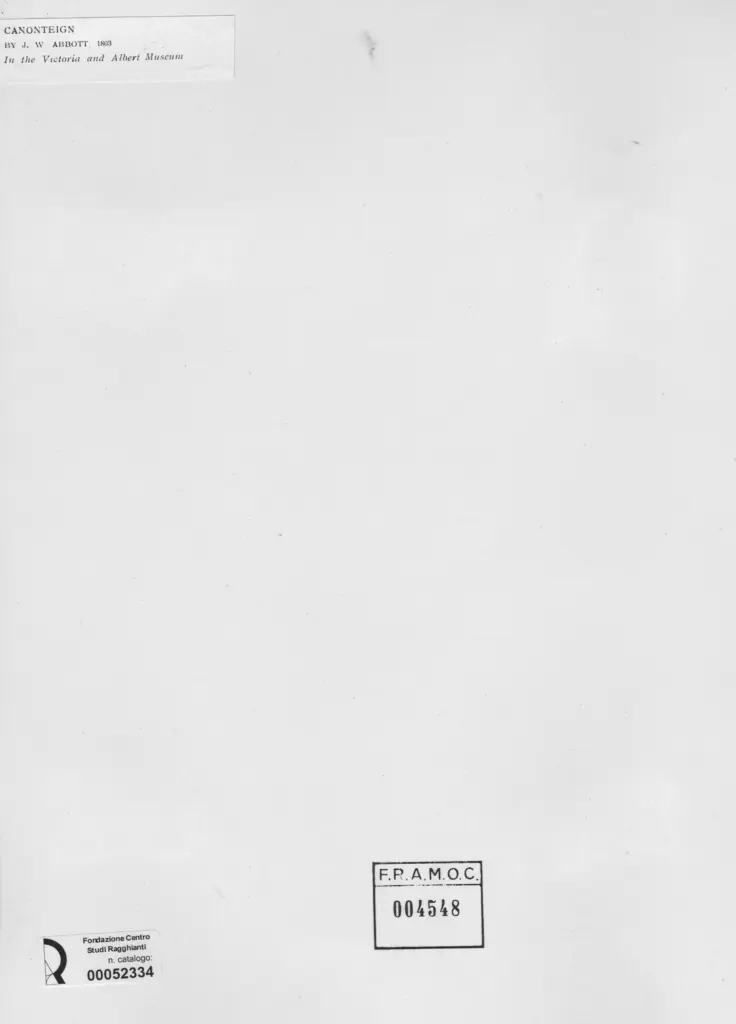 Anonimo , Abbott, John White - sec. XIX , retro