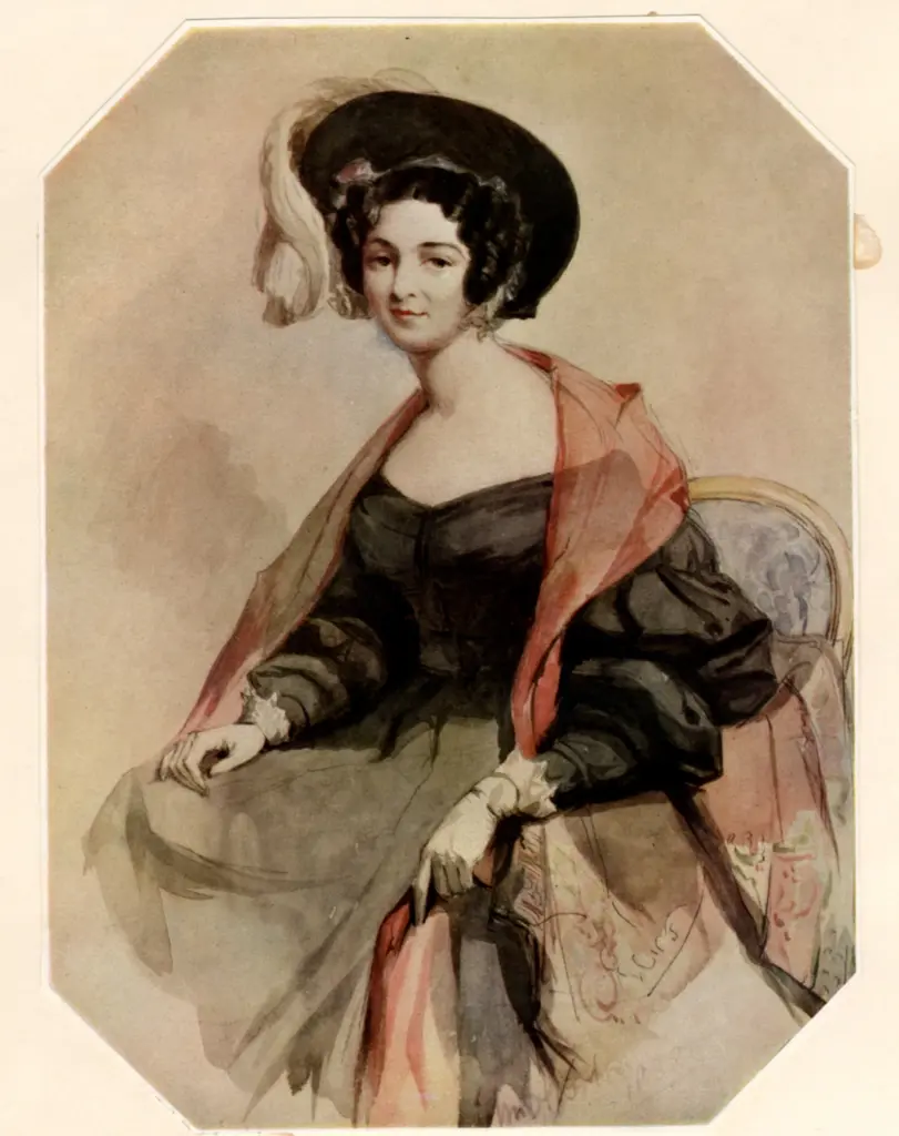 Absolon, John , Portrait of a lady