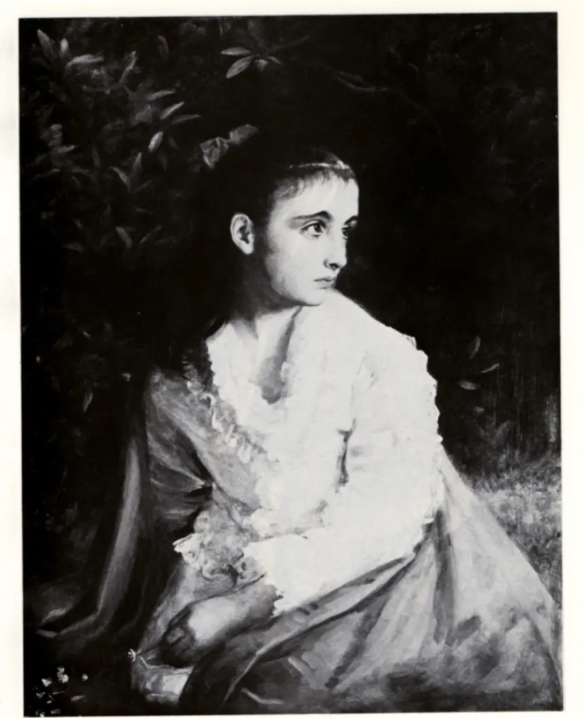 Anonimo , Archer, James - sec. XIX - Girl in a red shawl , fronte