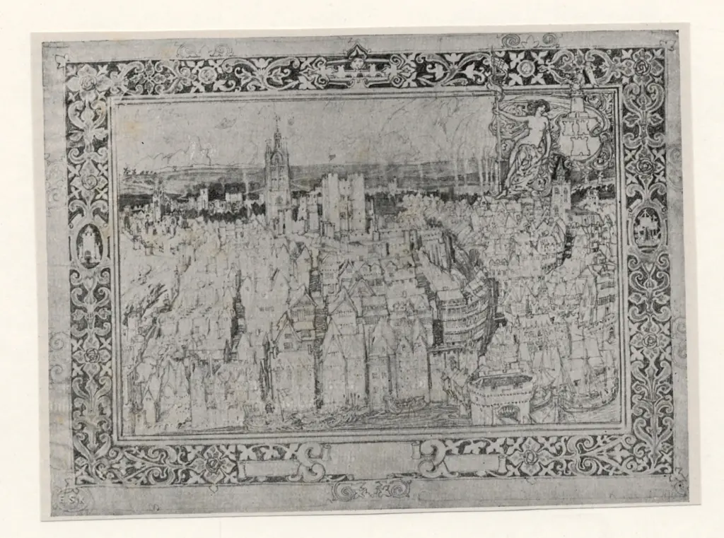 Bertram, J. S. , - veduta di citt&agrave;