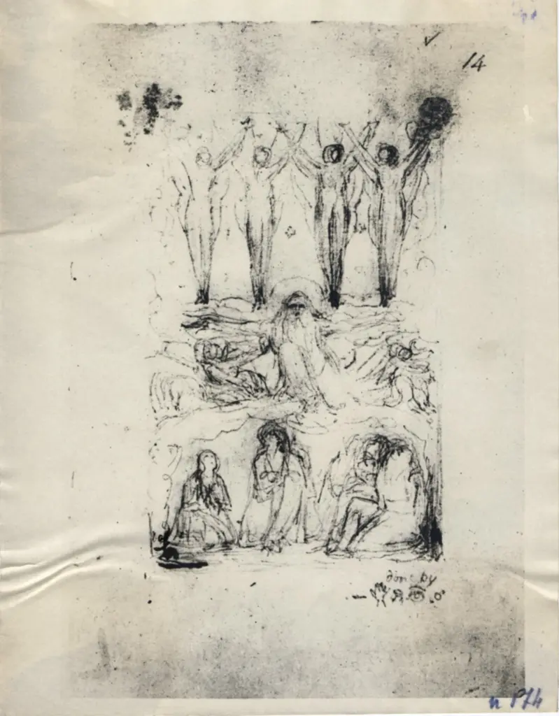 Anonimo , Blake, William , fronte