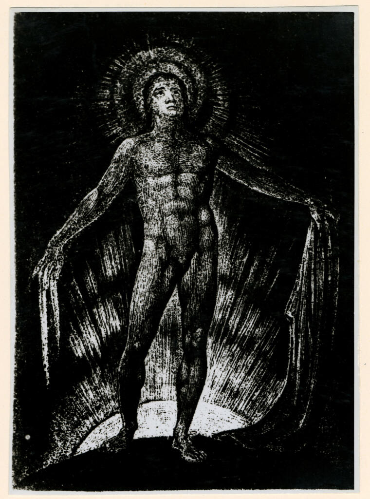 Blake, William , - Rappresentazione di una figura sacra