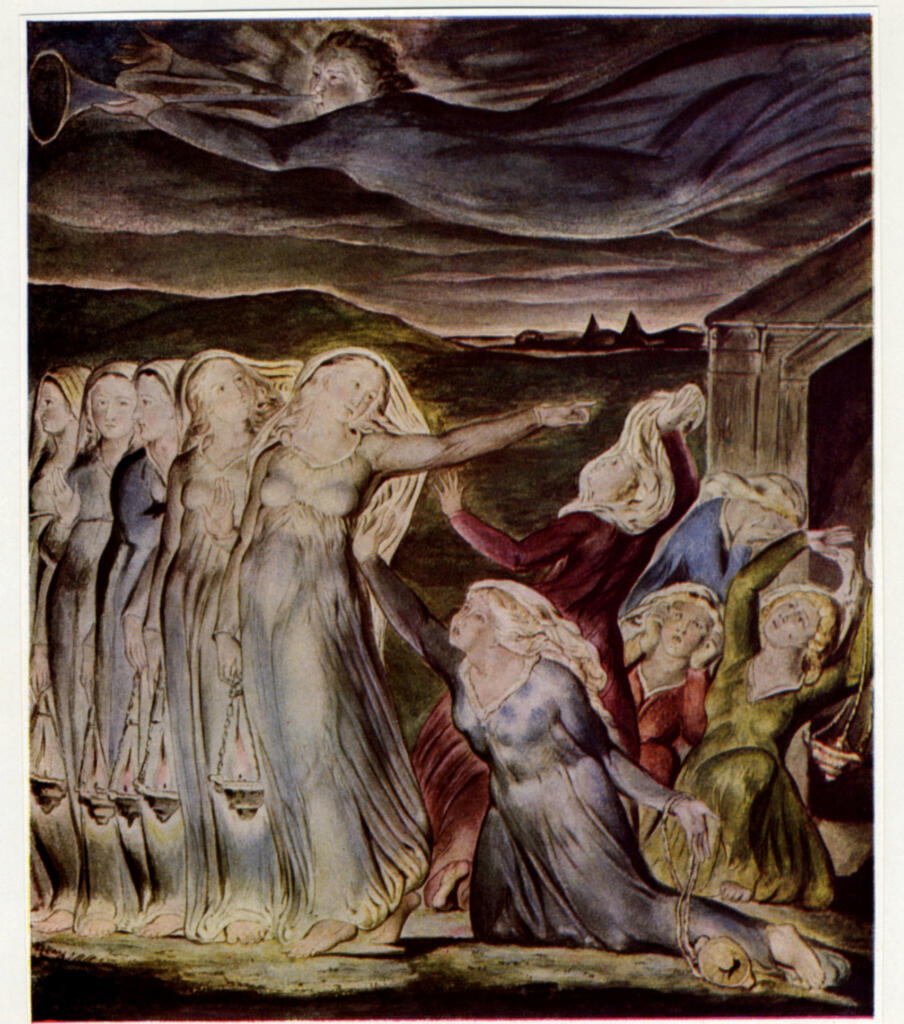 Blake, William , The Wise and Foolisch Virgins -