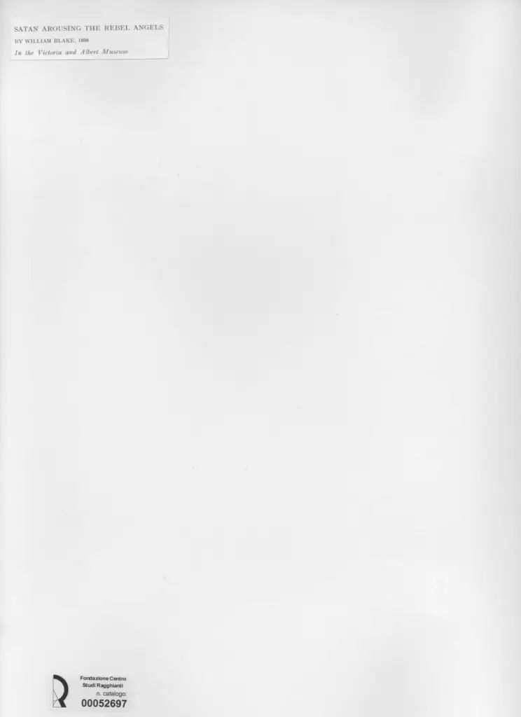 Anonimo , Blake, William - sec. XIX , retro