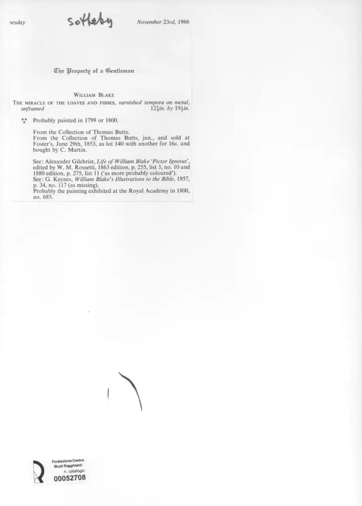 Anonimo , Blake, William - sec. XVIII , retro