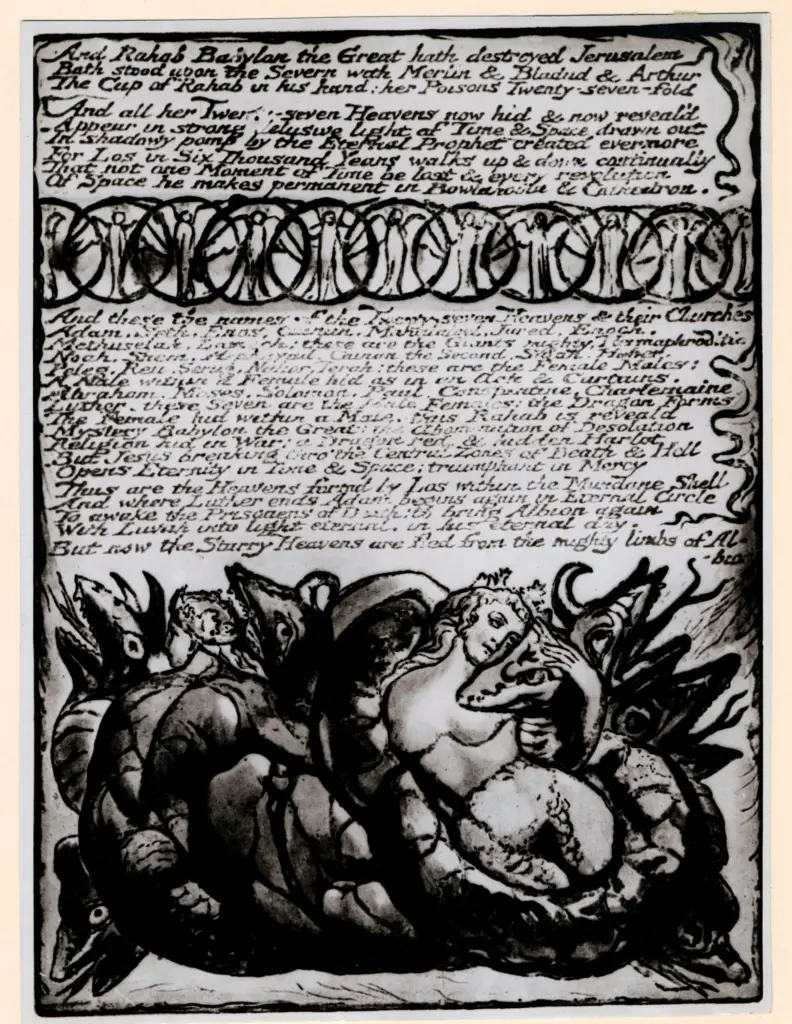 Anonimo , Blake, William , fronte