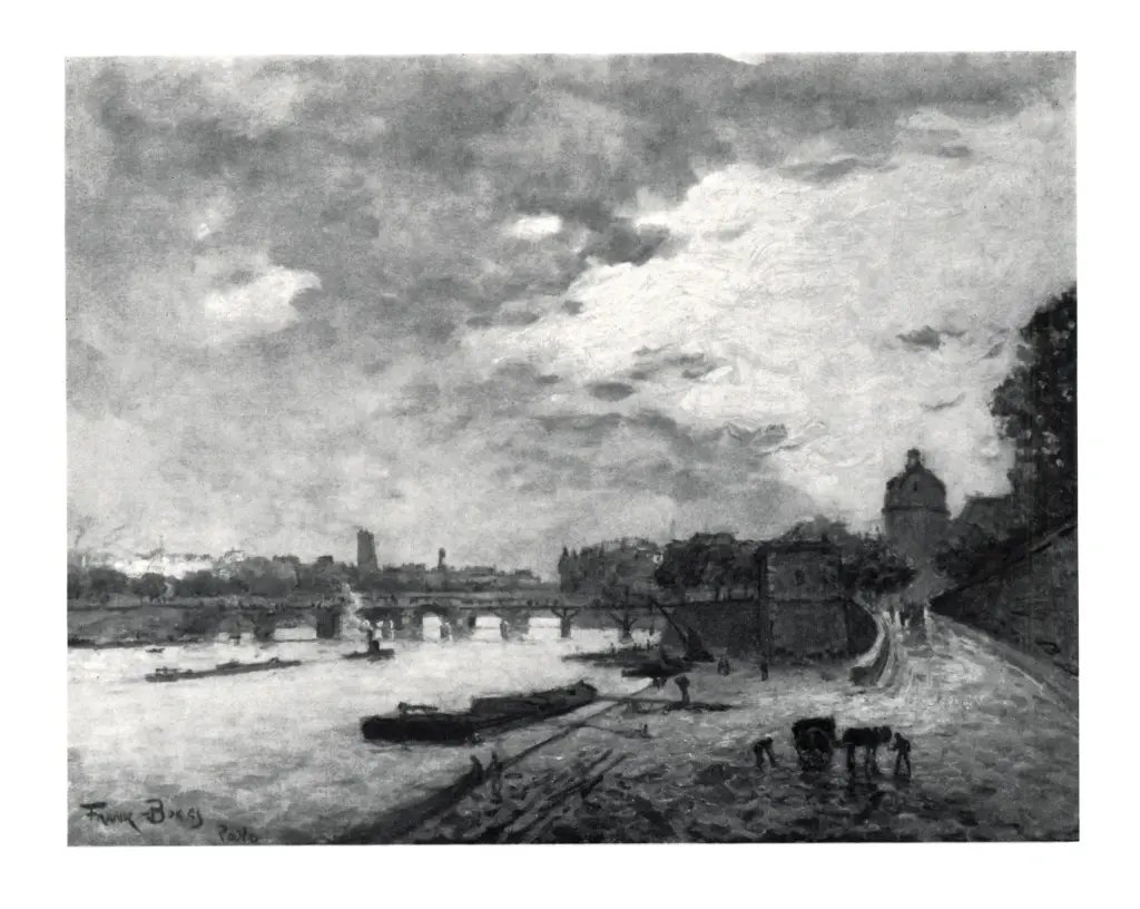 Anonimo , Boggs, Frank - sec. XIX/ XX - Veduta della Senna , fronte