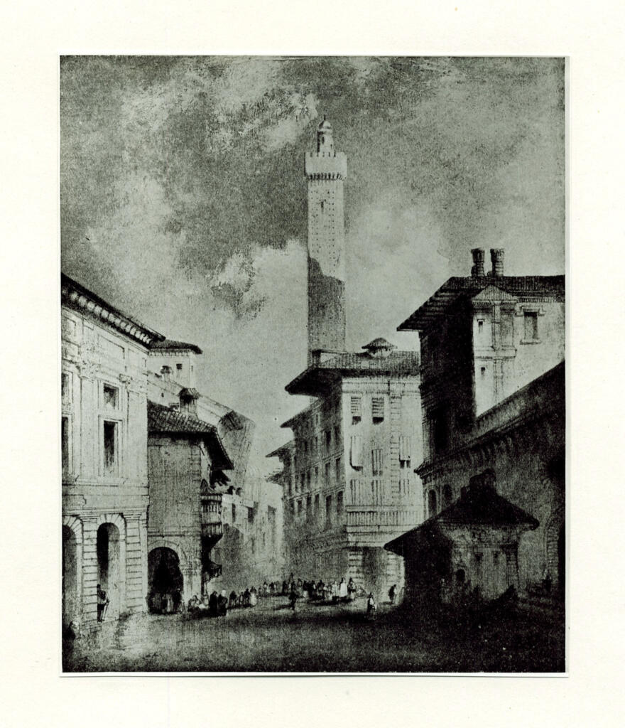 Parkers Bonington, Richard , - la Torre degli Asinelli a Bologna