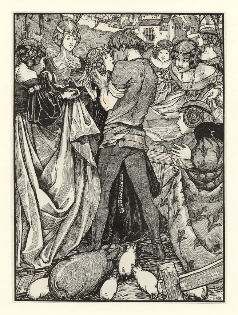 Brickdale, Eleanor Fortescue , La principessa e il pastore dei maiali -