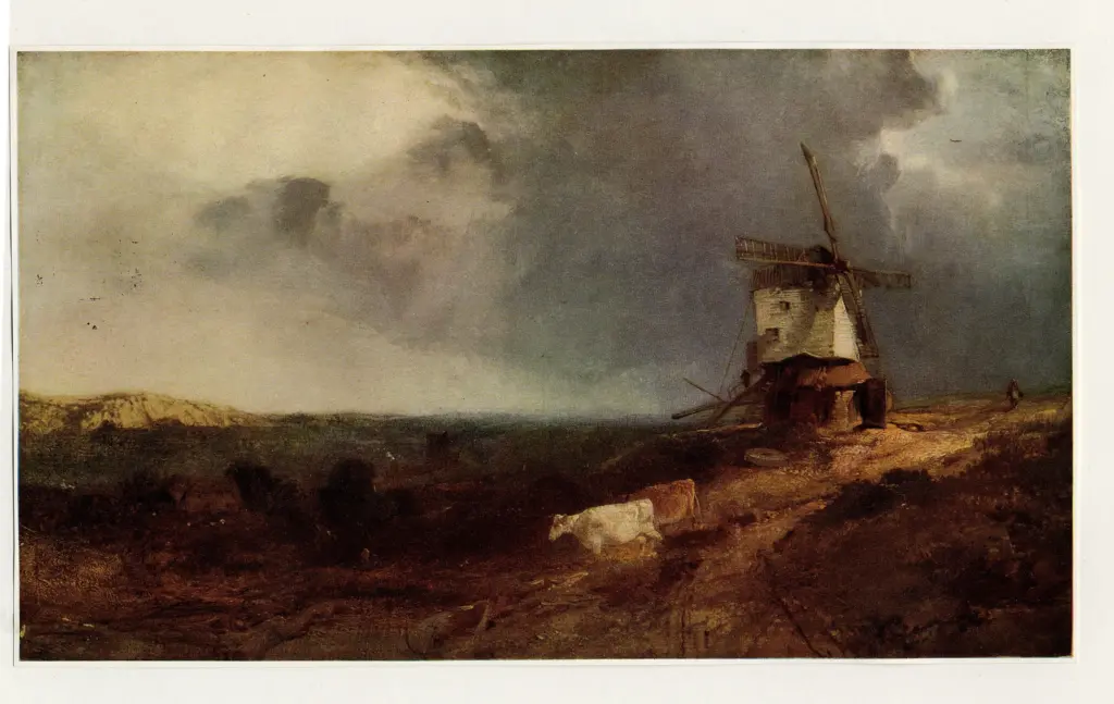 Brighton, Henry , Paesaggio con molino a vento -