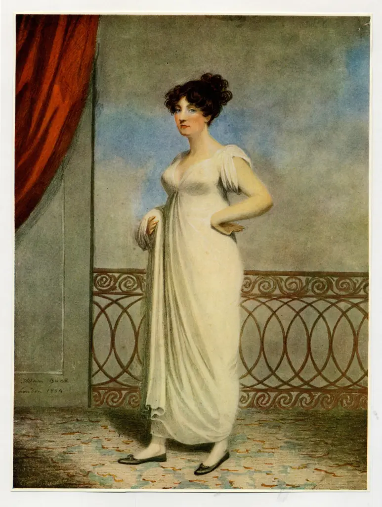 Anonimo , Buck, Adam - sec. XVIII/ XIX - Ritratto di una signora , fronte