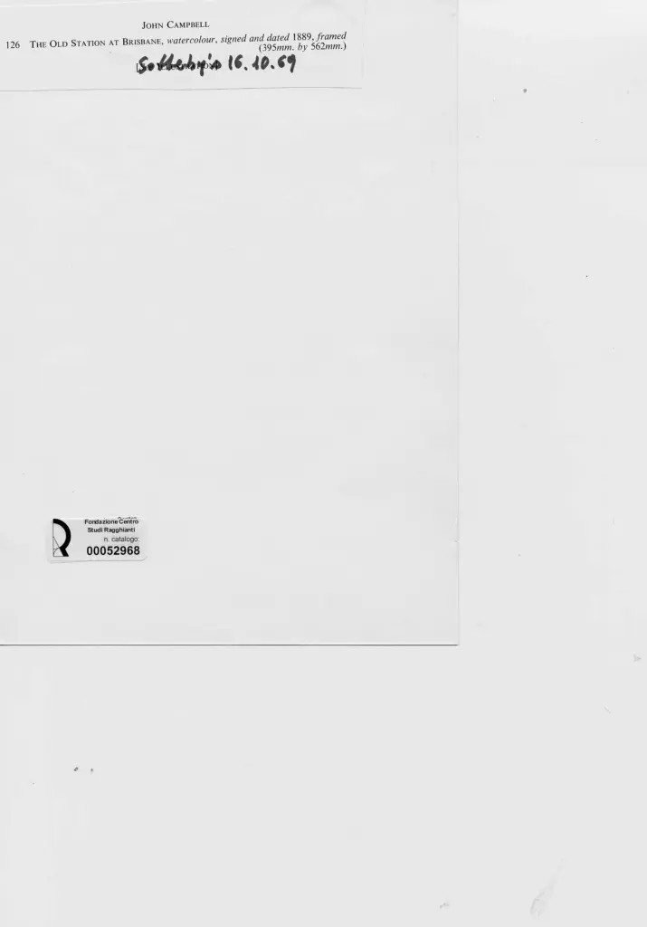 Campbell, John sec. XIX , retro