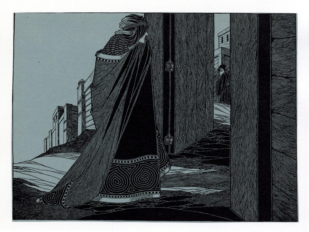 Campbell, John , Ethne ritrona dai mortali, illustrazione per Celtic Romances