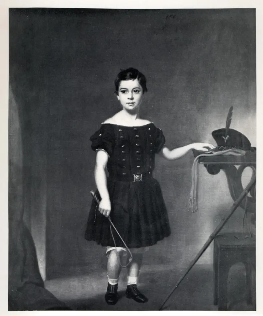 Chinn, Samuel Thomas , Il Conte di Mar e Kelly da bambino