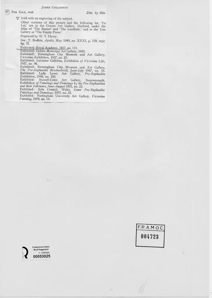 Anonimo , Collinson, James , retro