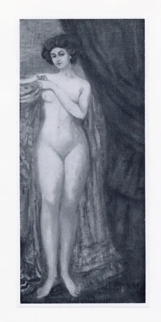 Conder, Charles , Nudo di donna in piedi