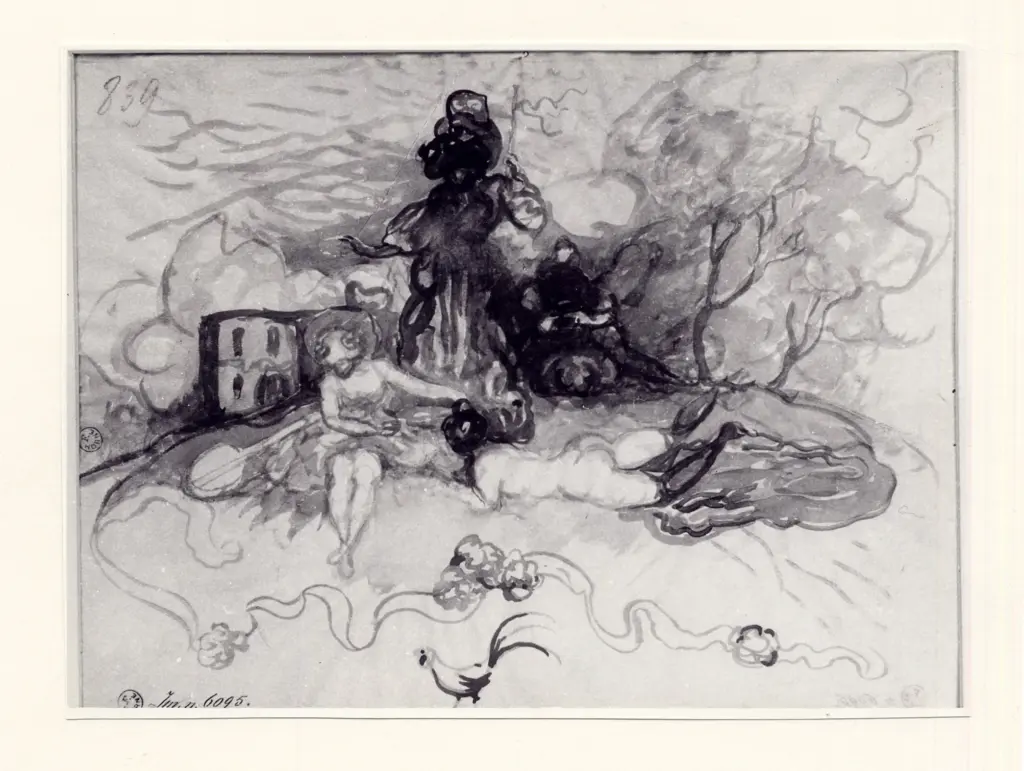 Conder, Charles , Nudi femminili