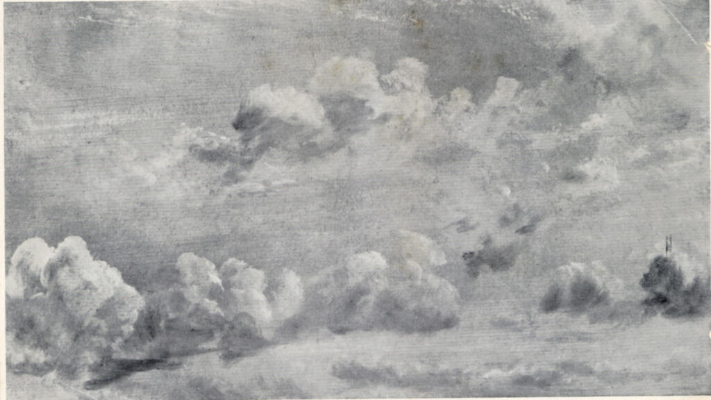 Anonimo , Constable, John - sec. XIX - A Cloud Study , fronte