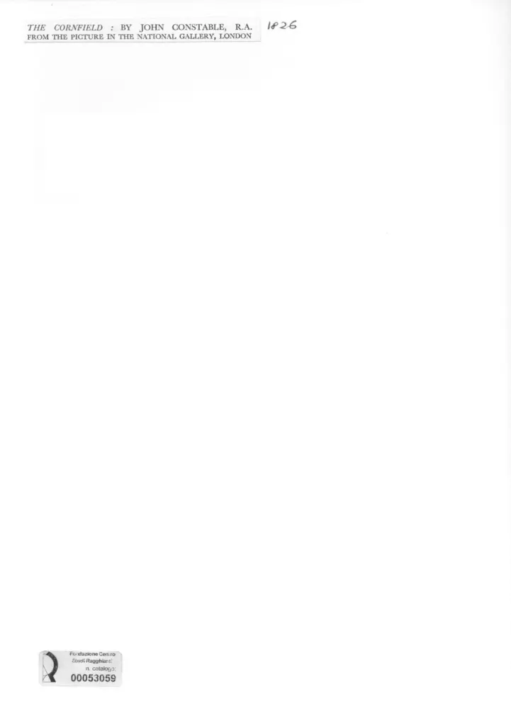 Anonimo , Constable, John - sec. XIX , retro