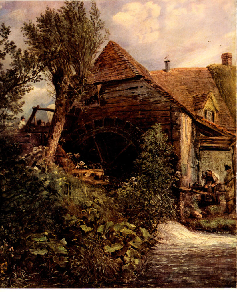 Anonimo , Constable, John - sec. XIX - Gillingham Mill, Dorset , fronte