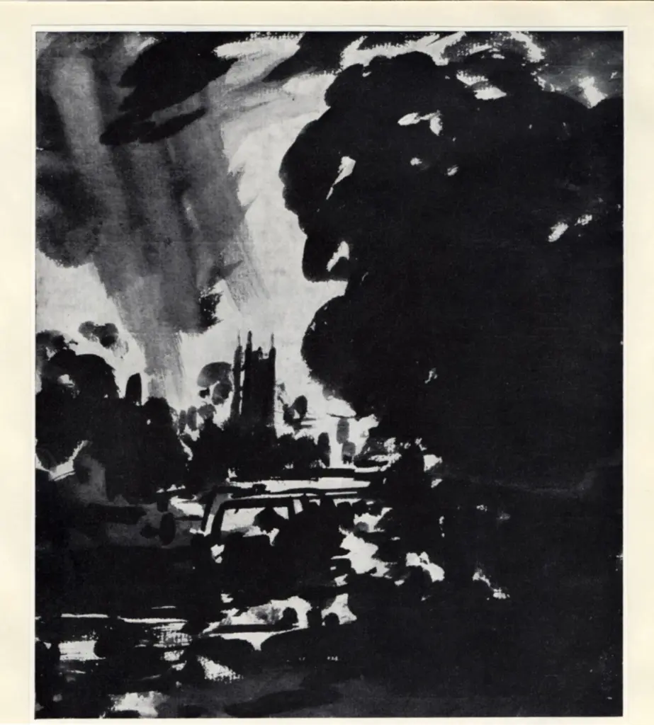 Anonimo , Constable, John - On the Stour, Dedham Church in the distance , fronte