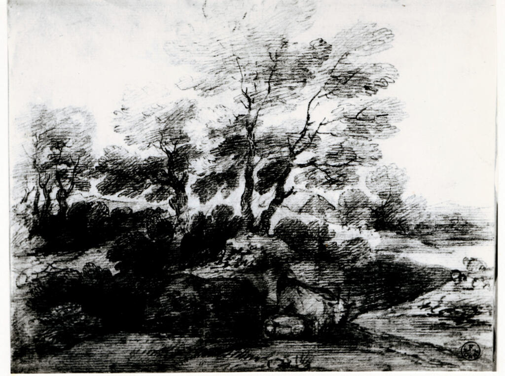 Constable, John , - Studio di albero