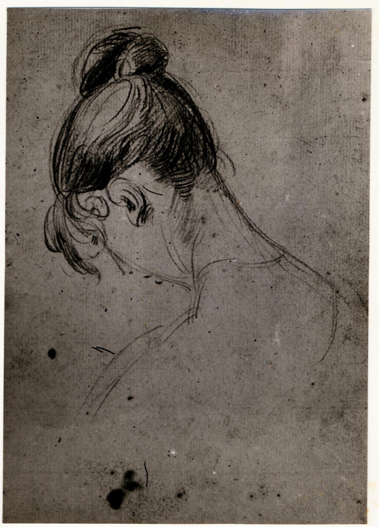 Constable, John , Studio di donna -