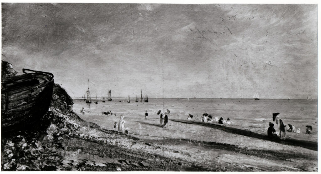 Anonimo , Constable, John - sec. XIX - Brighton Beach , fronte