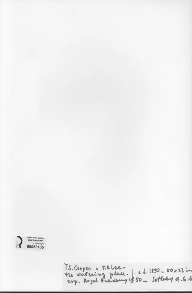 Anonimo , Cooper, Thomas Sidney - sec. XIX - The Watering Place , retro