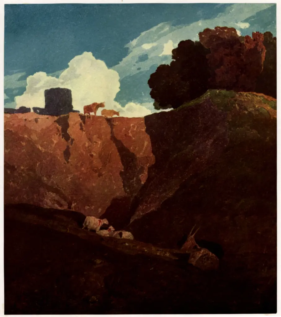 Anonimo , Cotman, John Sell - sec. XIX - The Marl Pit. , fronte
