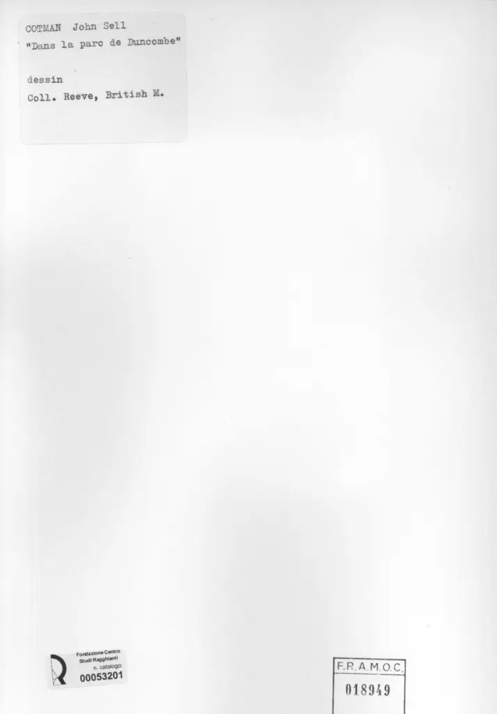 Anonimo , Cotman, John Sell , retro