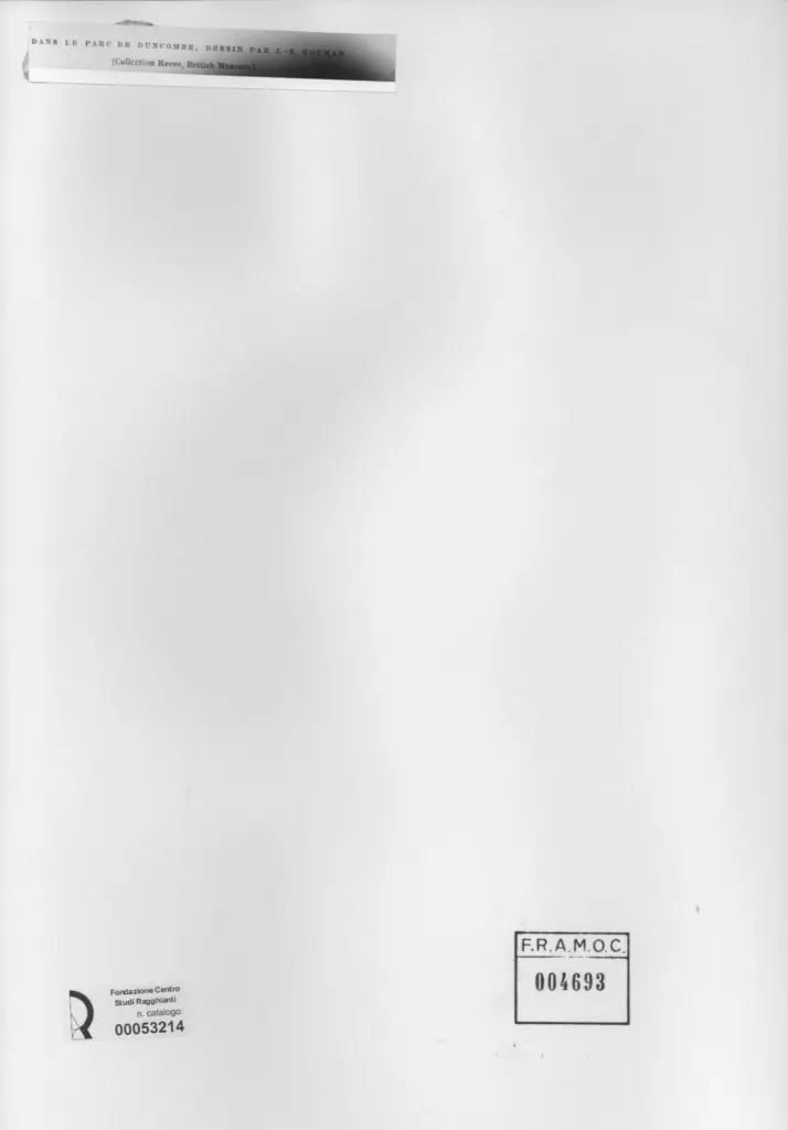 Anonimo , Cotman, John Sell , retro