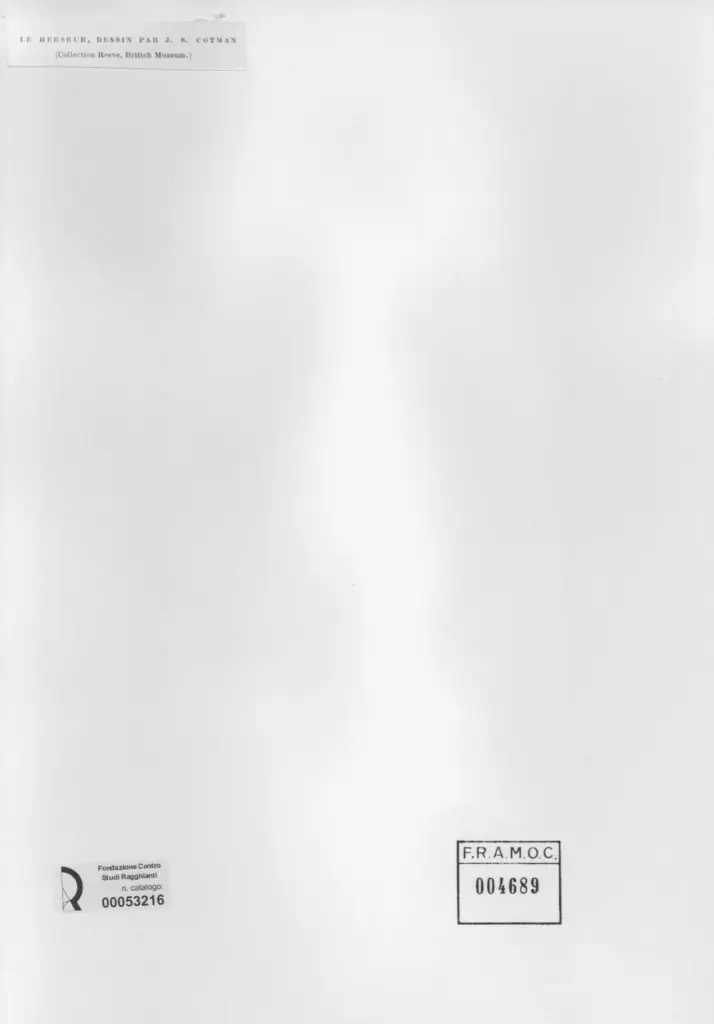 Anonimo , Cotman, John Sell , retro