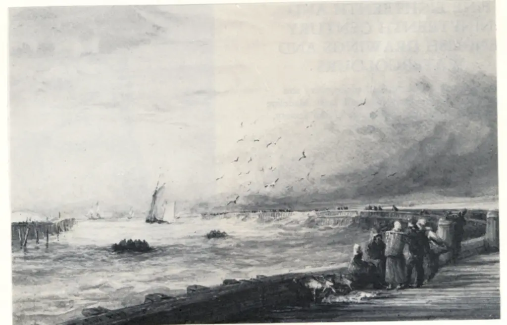 Anonimo , Cox, David - sec. XIX - Calais Pier , fronte