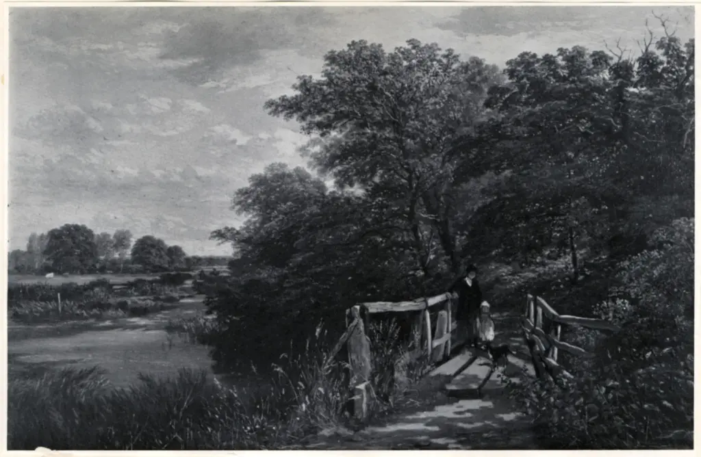 Creswick, Thomas , Crossing the Bridge
