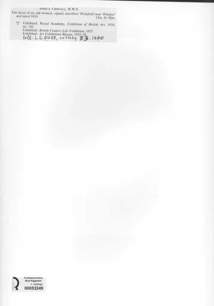 Anonimo , Cristall, Joshua , retro