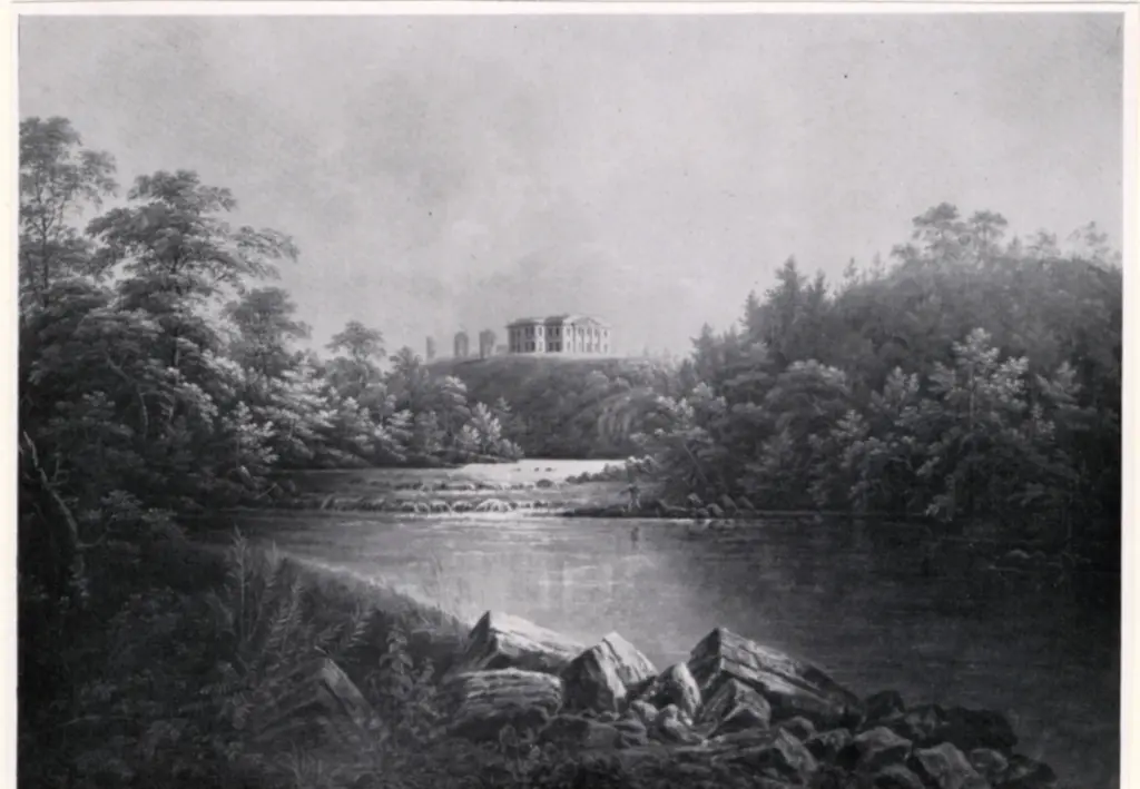 Anonimo , Cuitt, George - sec. XVIII/ XIX - A view of Clifton Castle , fronte