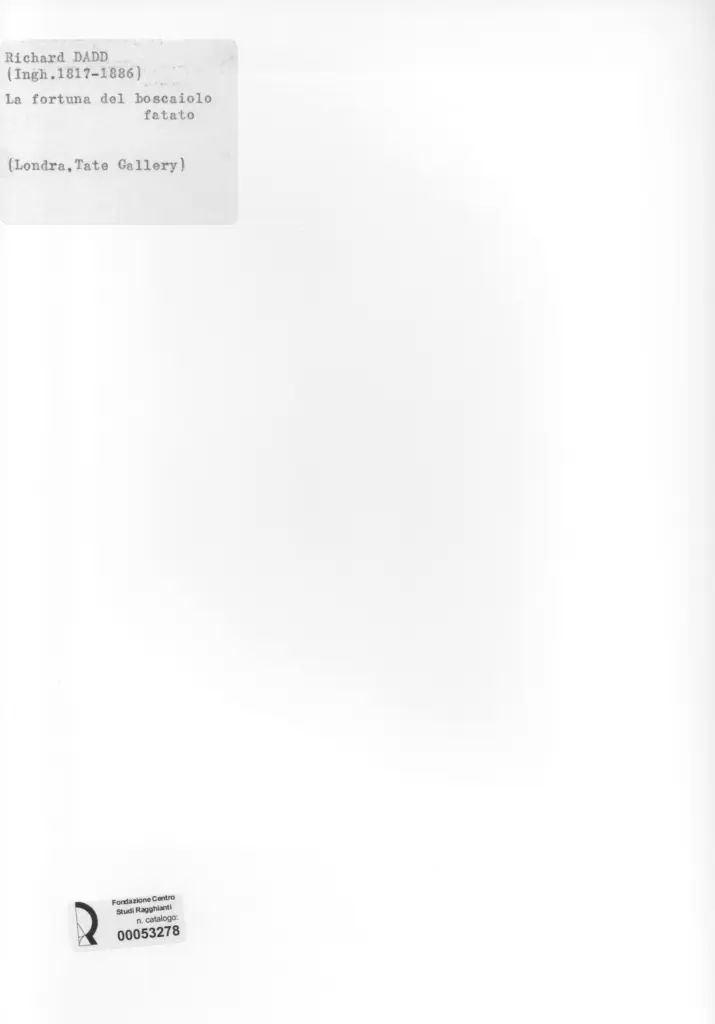 Anonimo , Dadd, Richrad , retro